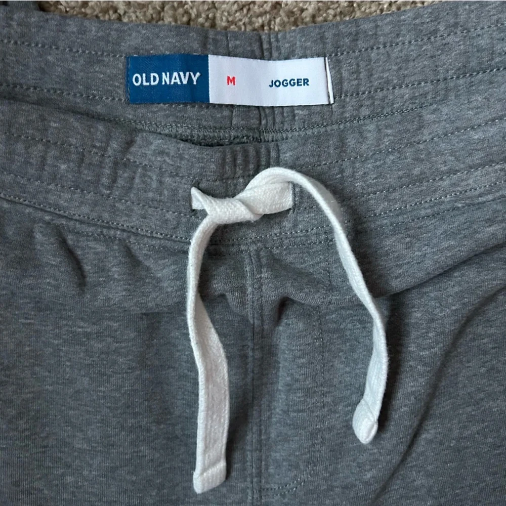 Men’s Old Navy Black & Grey Tapered Jogger Sweatpants Lot of 2 Size Medium |E16 - Picture 5 of 16